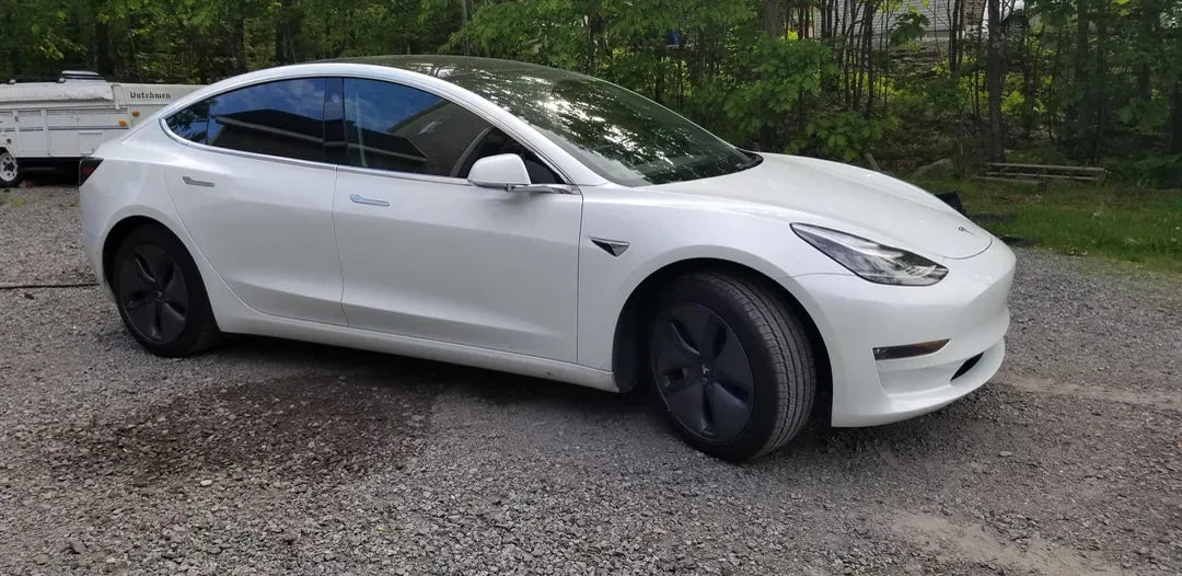 Tesla Model Y with 30% tint panels